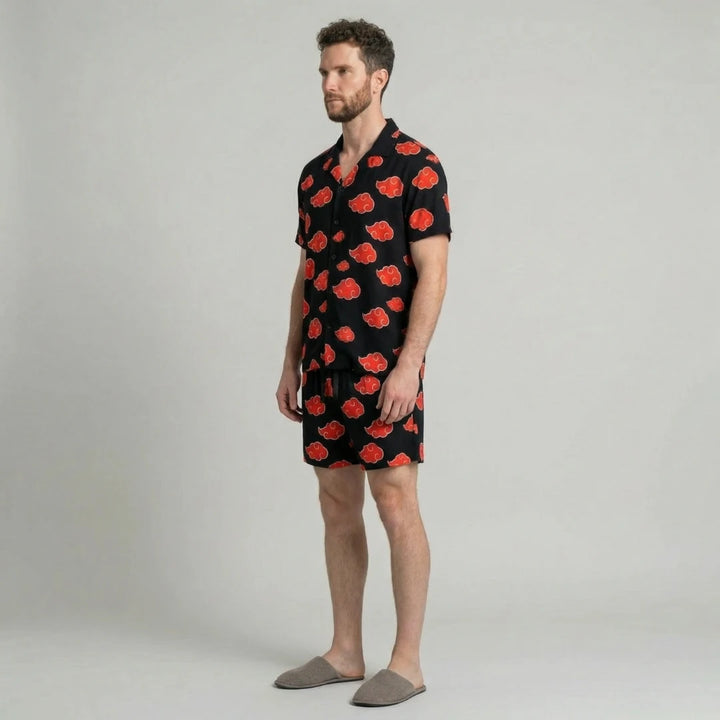 Classic Akatsuki Men's Short Pajama Set