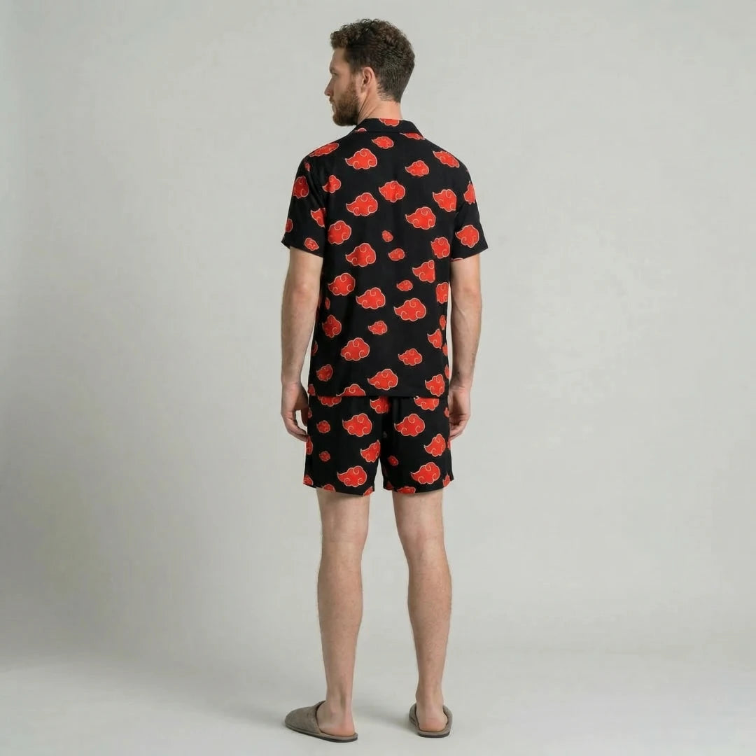 Classic Akatsuki Men's Short Pajama Set