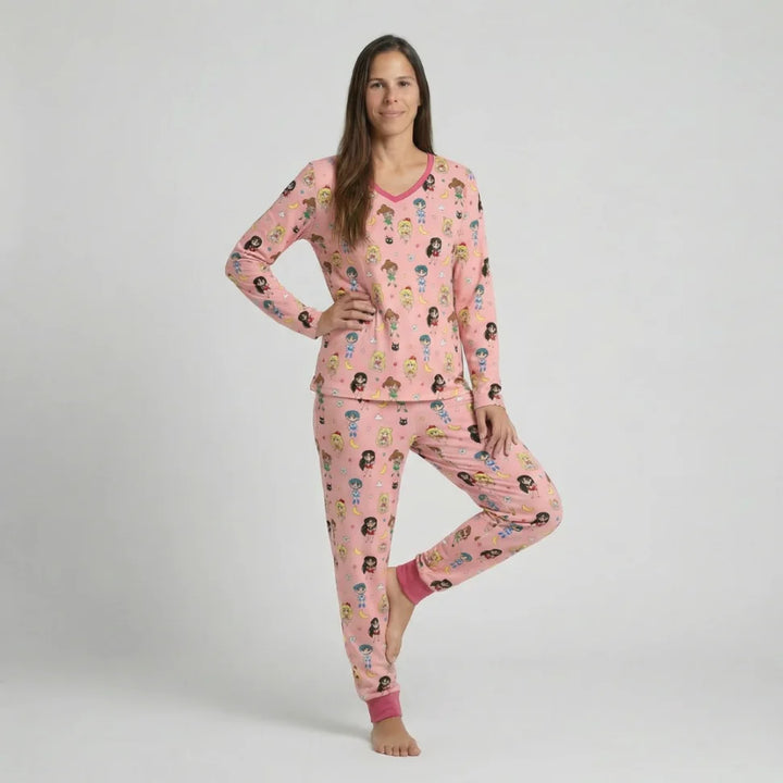 Magical Sailor Scouts Women's Long Pajama Set