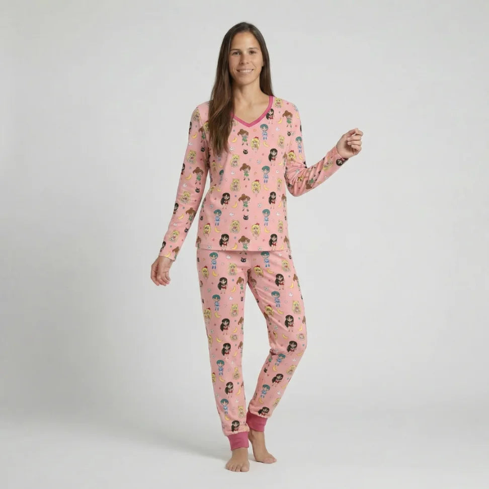 Magical Sailor Scouts Women's Long Pajama Set
