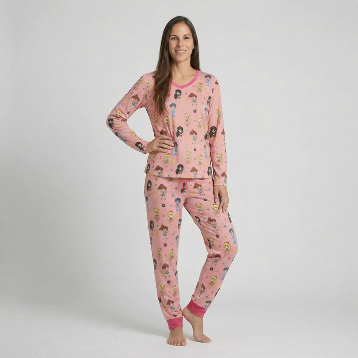Magical Sailor Scouts Women's Long Pajama Set