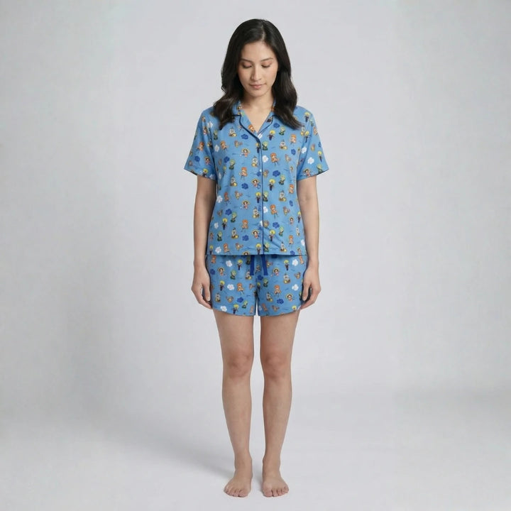 Pirate Nakamas Women's Short Pajama Set