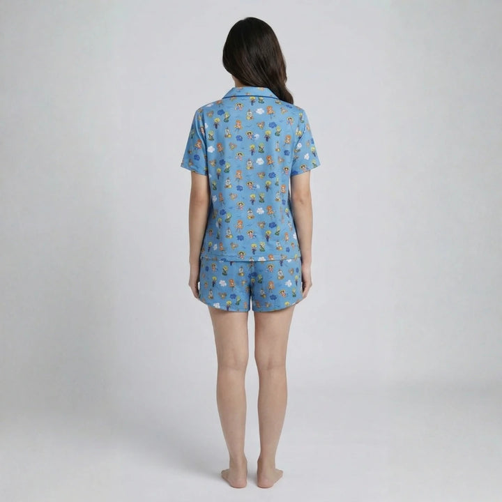 Pirate Nakamas Women's Short Pajama Set