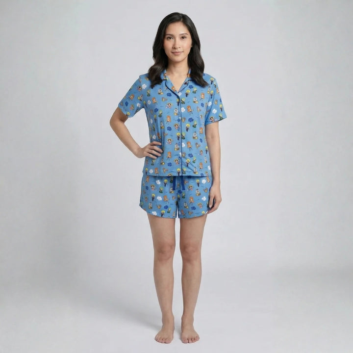 Pirate Nakamas Women's Short Pajama Set