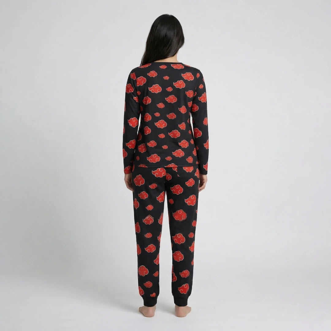 Classic Akatsuki Women's Long Pajama Set