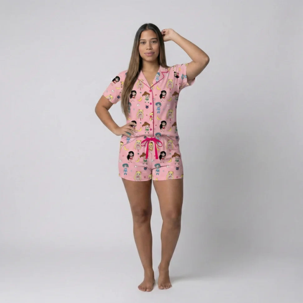 Magical Sailor Scouts Women's Short Pajama Set
