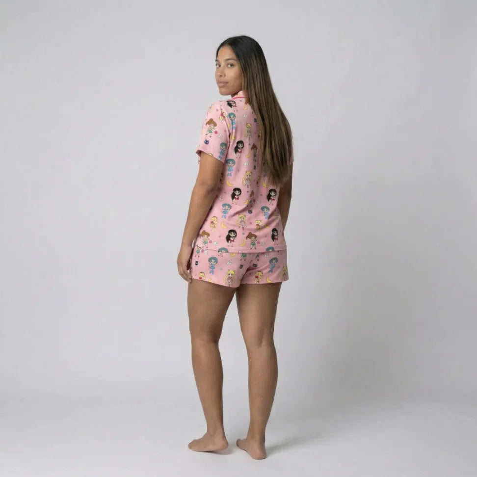 Magical Sailor Scouts Women's Short Pajama Set