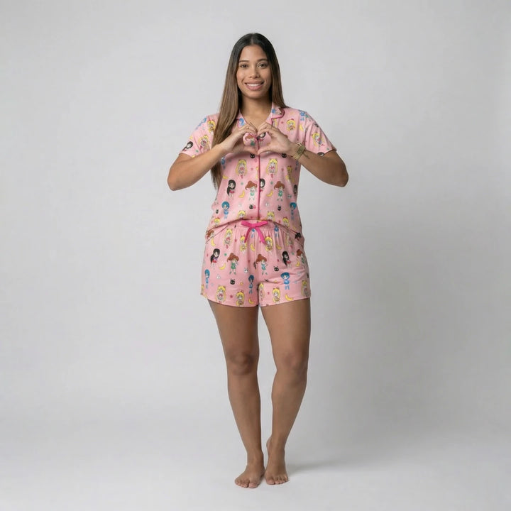 Magical Sailor Scouts Women's Short Pajama Set