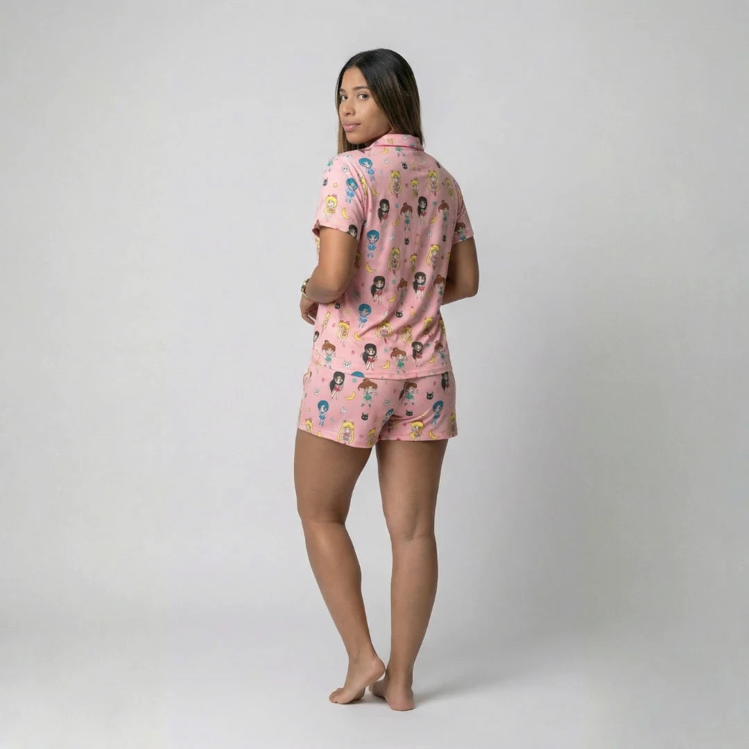 Magical Sailor Scouts Women's Short Pajama Set