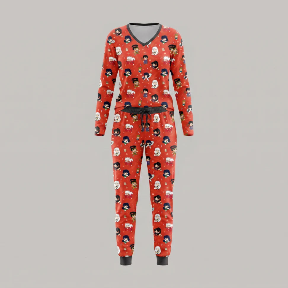 Shikon Legends Women's Long Pajama Set