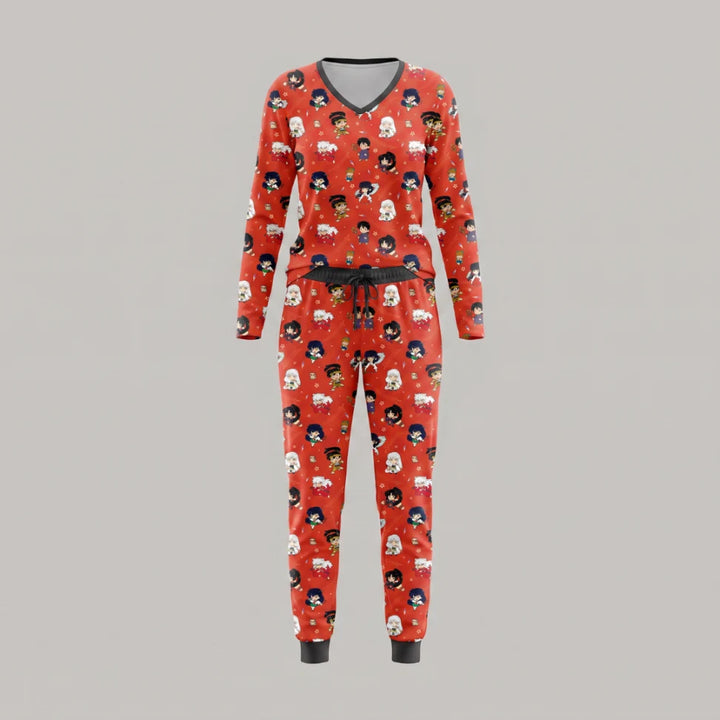 Shikon Legends Women's Long Pajama Set