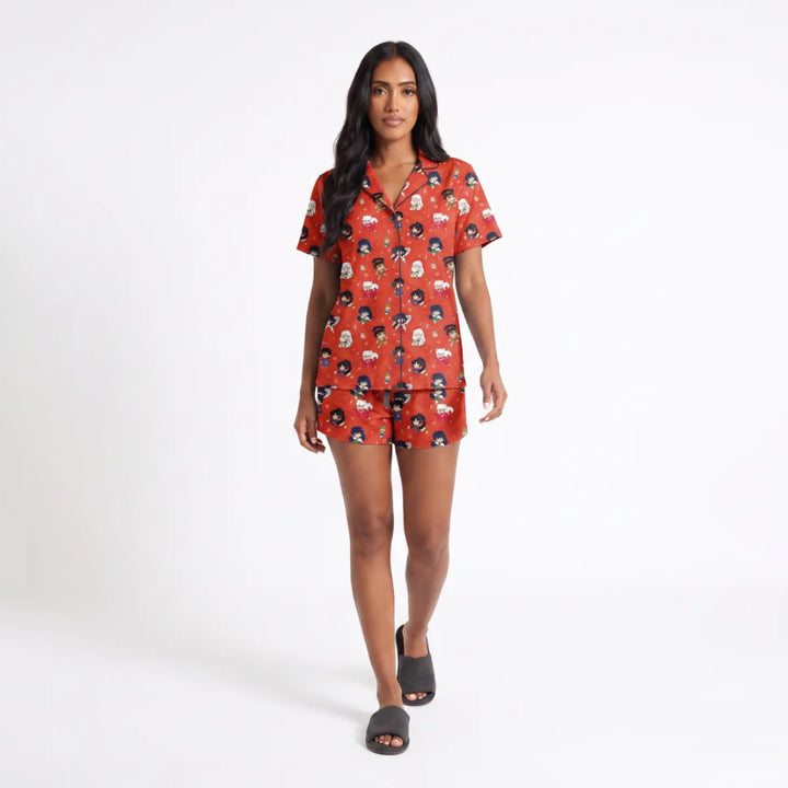 Shikon Legends Women's Short Pajama Set