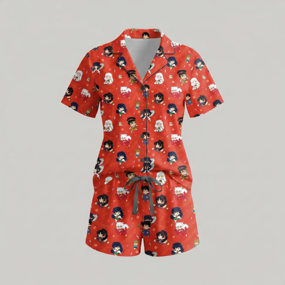 Shikon Legends Women's Short Pajama Set
