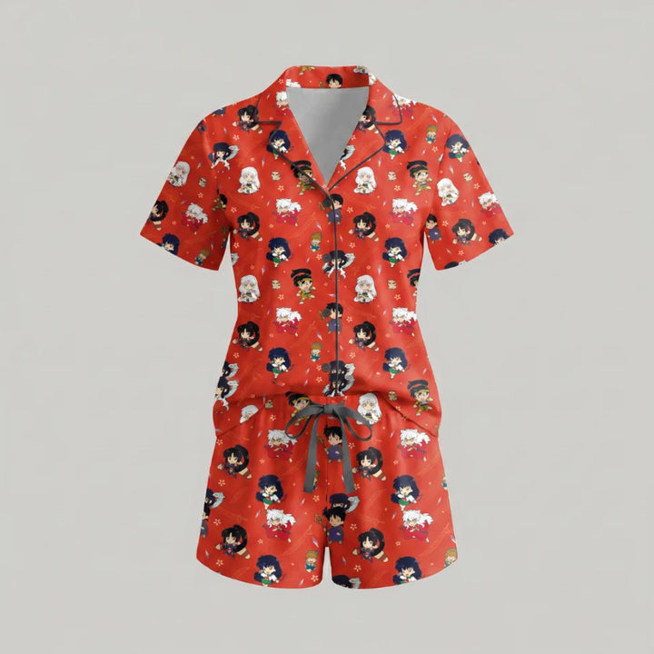 Shikon Legends Women's Short Pajama Set