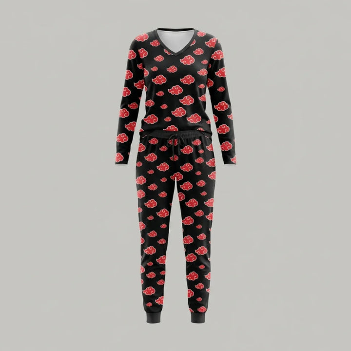 Classic Akatsuki Women's Long Pajama Set