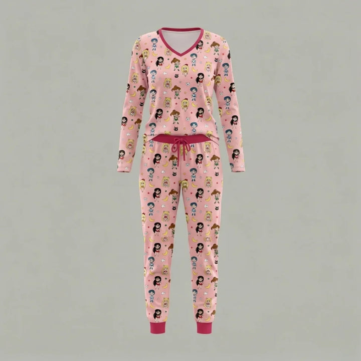 Magical Sailor Scouts Women's Long Pajama Set