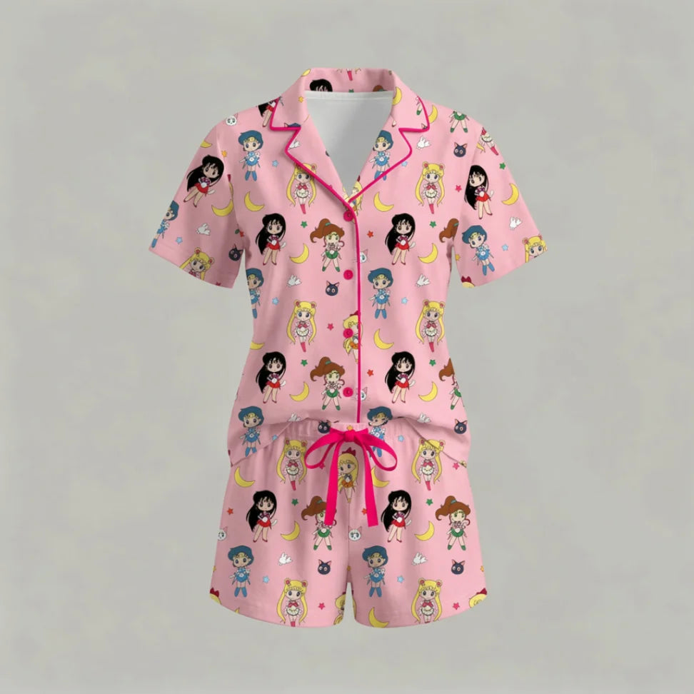 Magical Sailor Scouts Women's Short Pajama Set