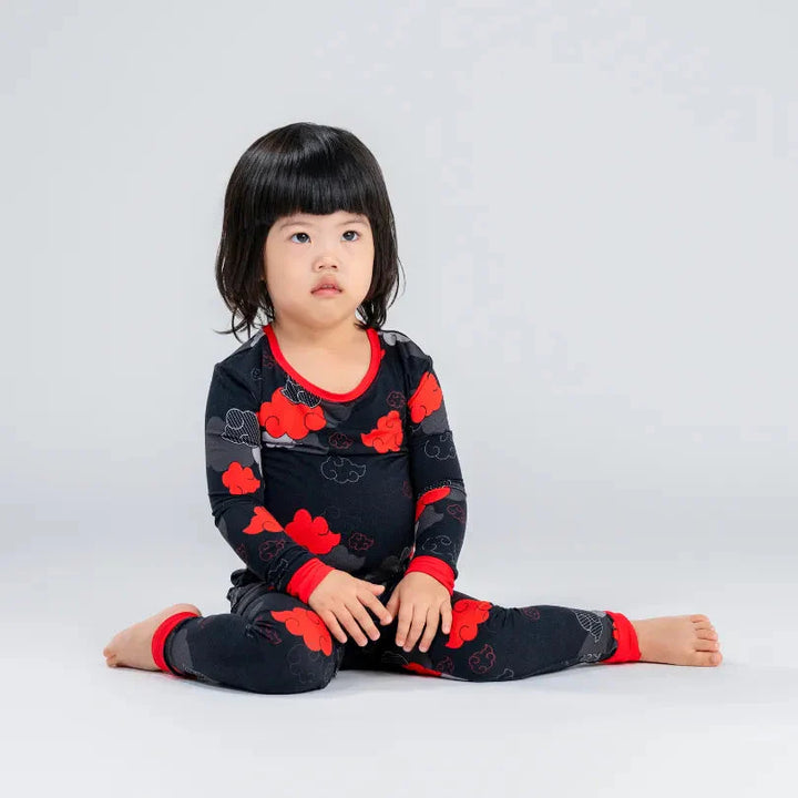 Aloha Akatsuki Clouds 2-Piece Pajama Set