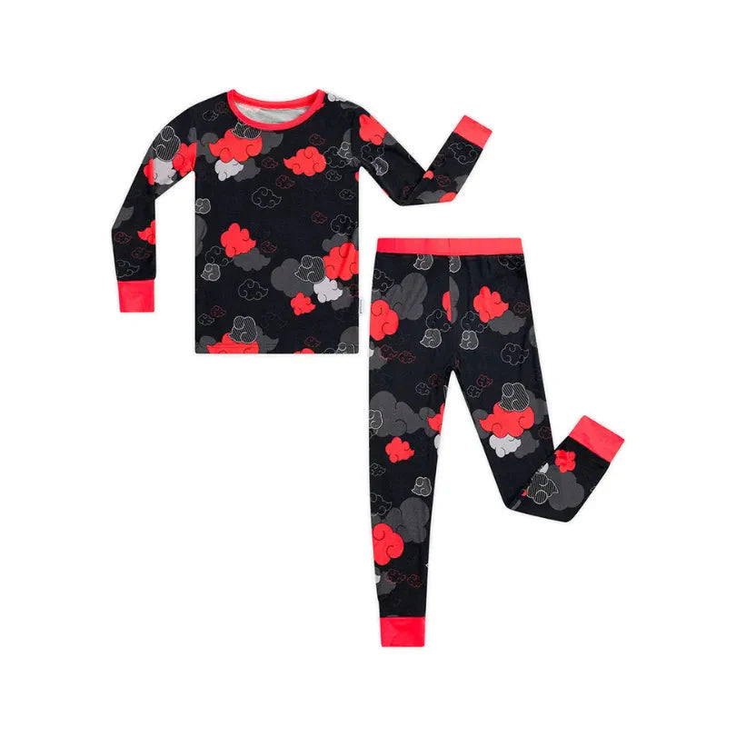 Aloha Akatsuki Clouds 2-Piece Pajama Set