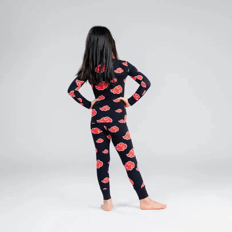 Classic Akatsuki Clouds 2-Piece Pajama Set