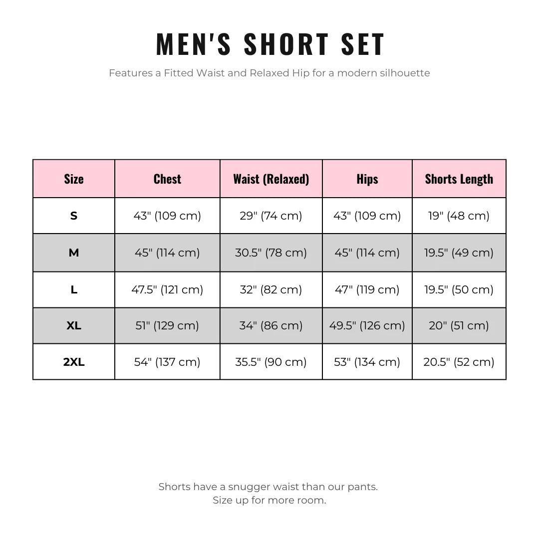 Classic Akatsuki Men's Short Pajama Set