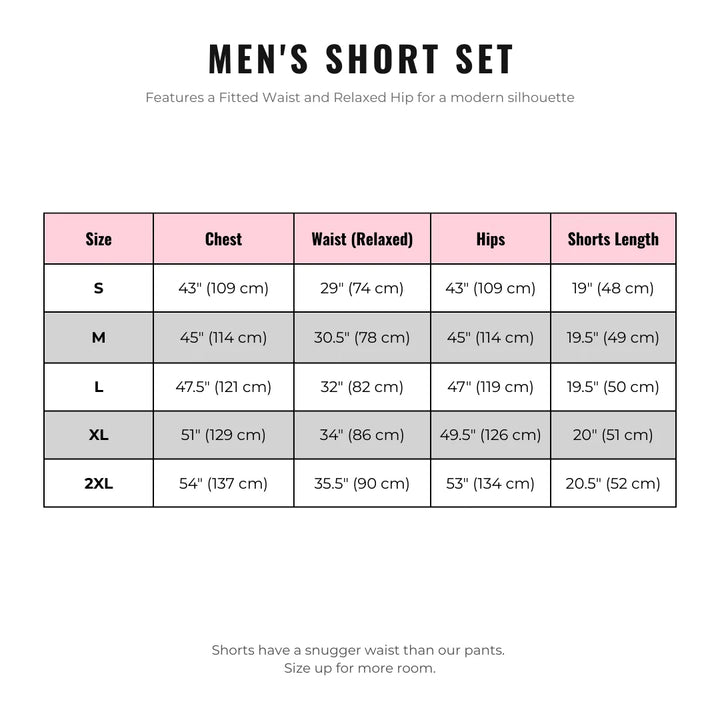 Classic Akatsuki Men's Short Pajama Set