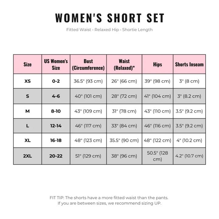 Classic Akatsuki Women's Short Pajama Set